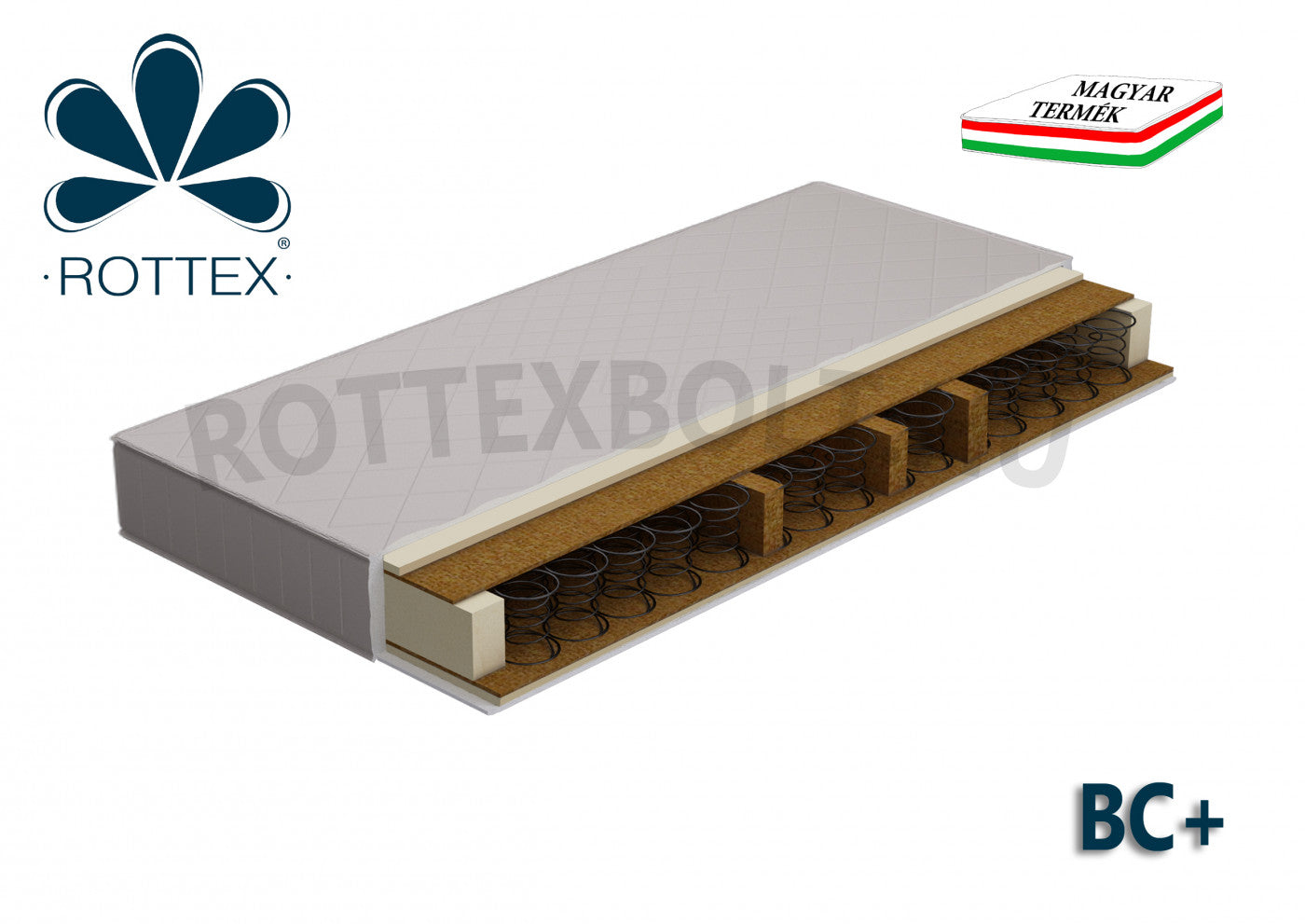 Rottex BC+ (Bonell rugós matrac)
