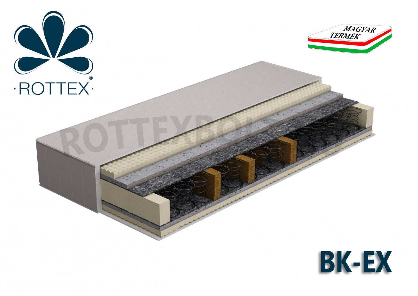 Rottex BK-EX (Bonell rugós exkluzív matrac)