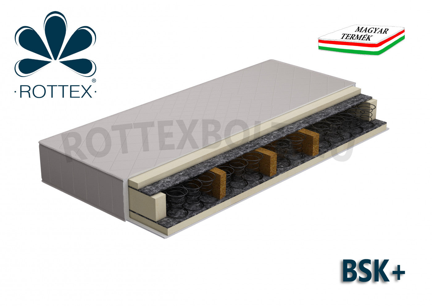 Rottex BSK+ (bonell rugós matrac)