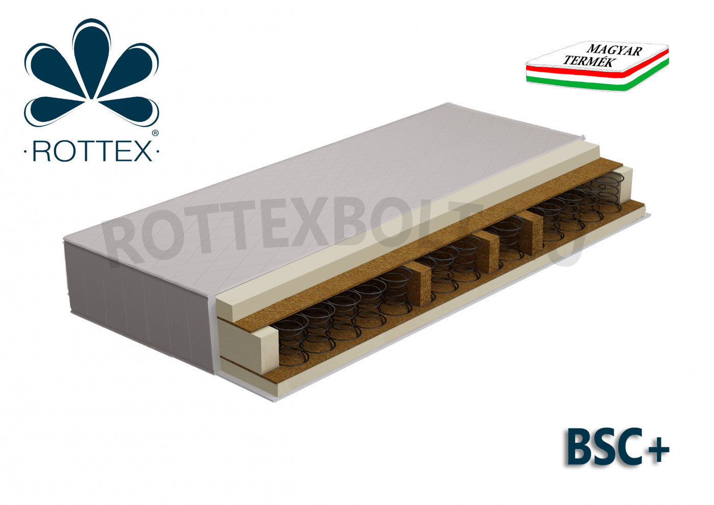 Rottex BSC+ bonellrugós matrac