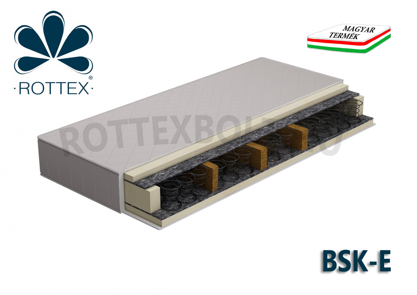 Rottex BSK-E (bonell rugós matrac)
