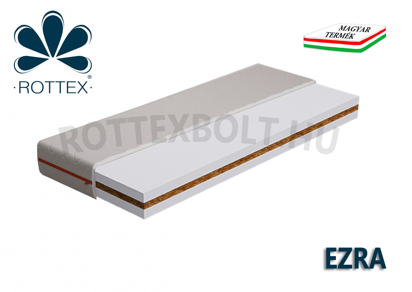 Rottex Ezra (poliuretán hab, kókusz matrac)