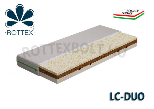 Rottex LC-DUO (latex, kókusz biomatrac)