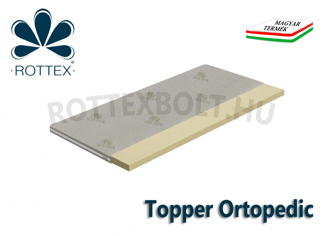 Rottex Aircell Ortopedic fedőmatrac