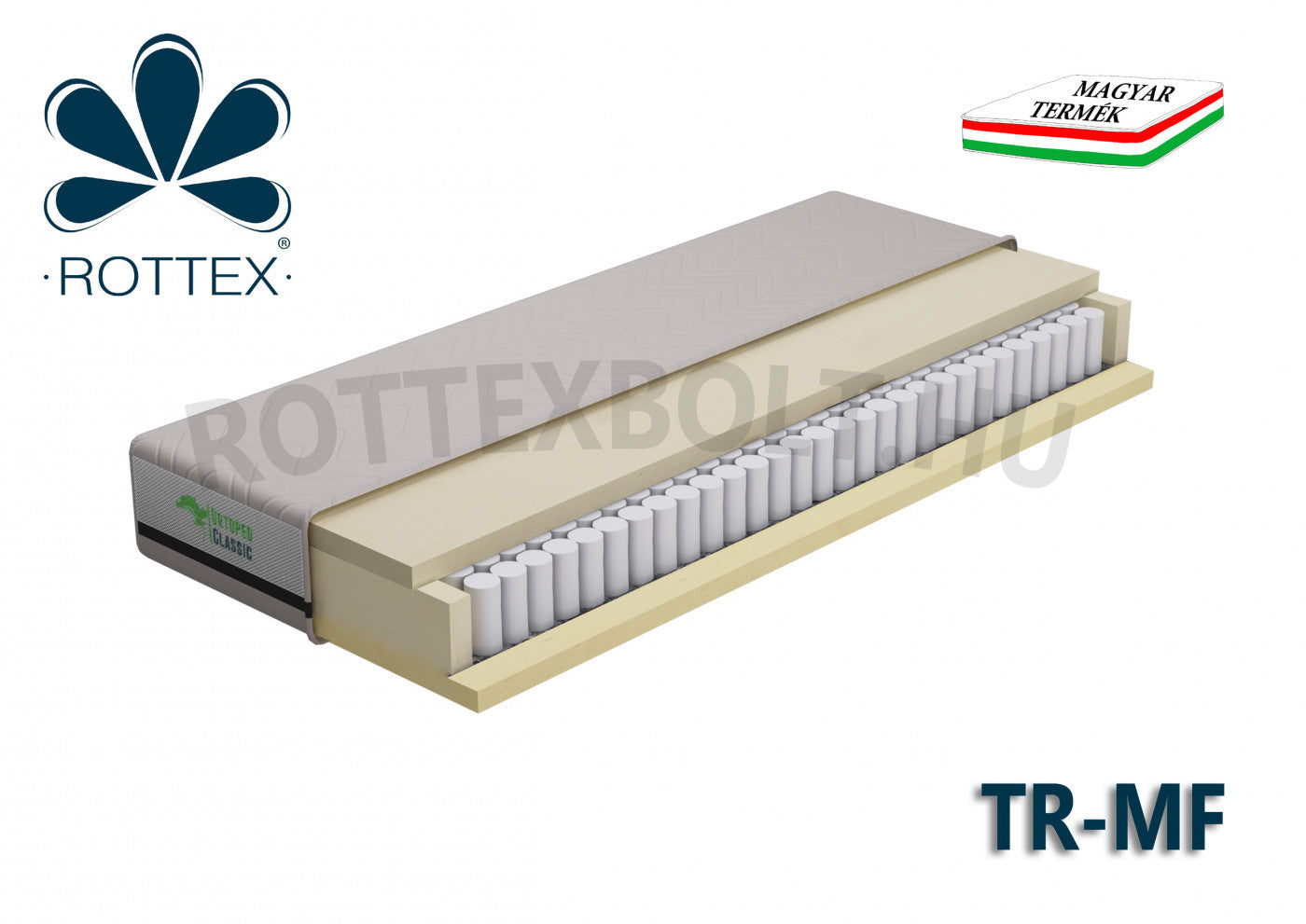 Rottex TR-MF (zsákrugó + memória hab, Classic)