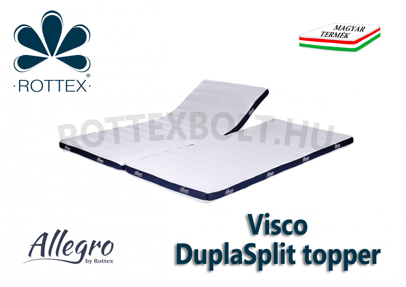 Allegro Visco DuplaSplit topper